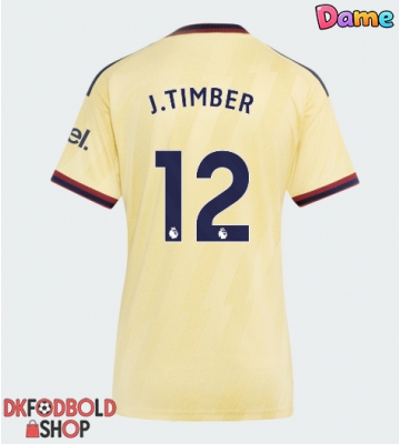 Arsenal Jurrien Timber #12 Tredje trøje Dame 2026-27 Kort ærmer Arsenal Jurrien Timber #12 Tredje trøje Dame 2026-27 Kort ærmer